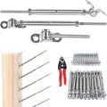 32Set Cable Railing Kit 1/8 T316 Stainless Steel Q7760