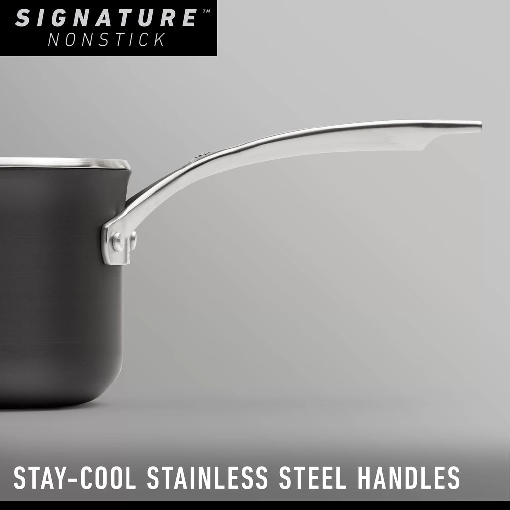 Hard-Anodized Nonstick 12-Inch Fry Pan with Cover X803