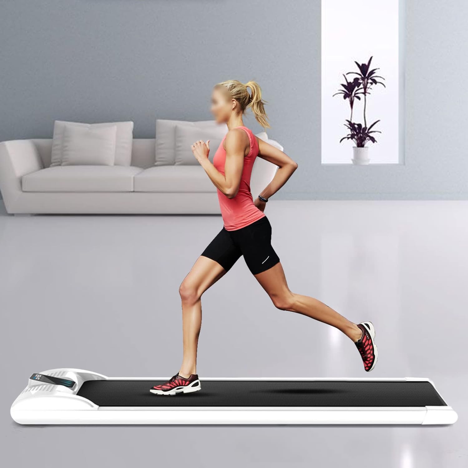 Under Desk Treadmill with Remote Control (220lbs) D6584