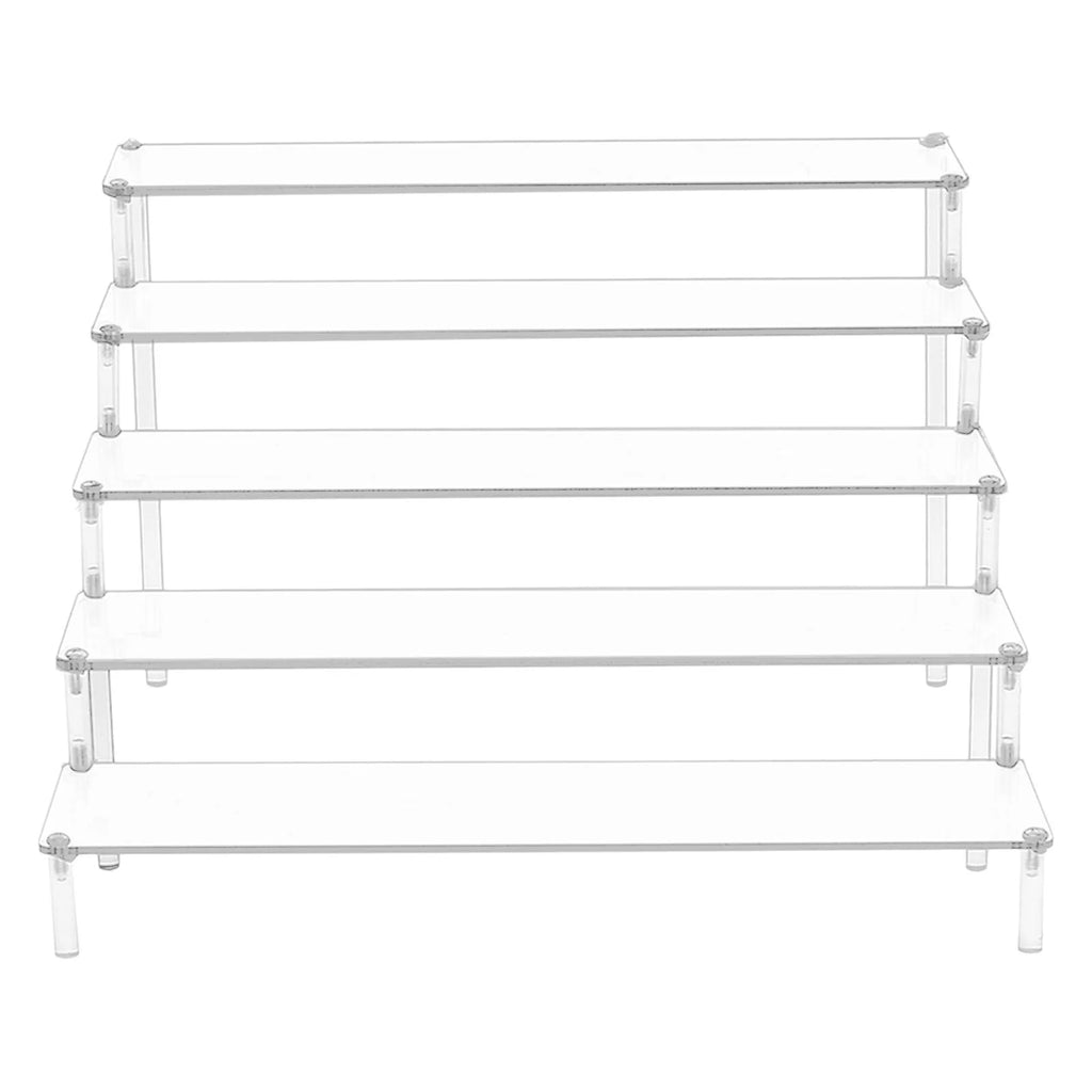 Acrylic Rack Storage Organizer Display Stand Countertop Riser N5218