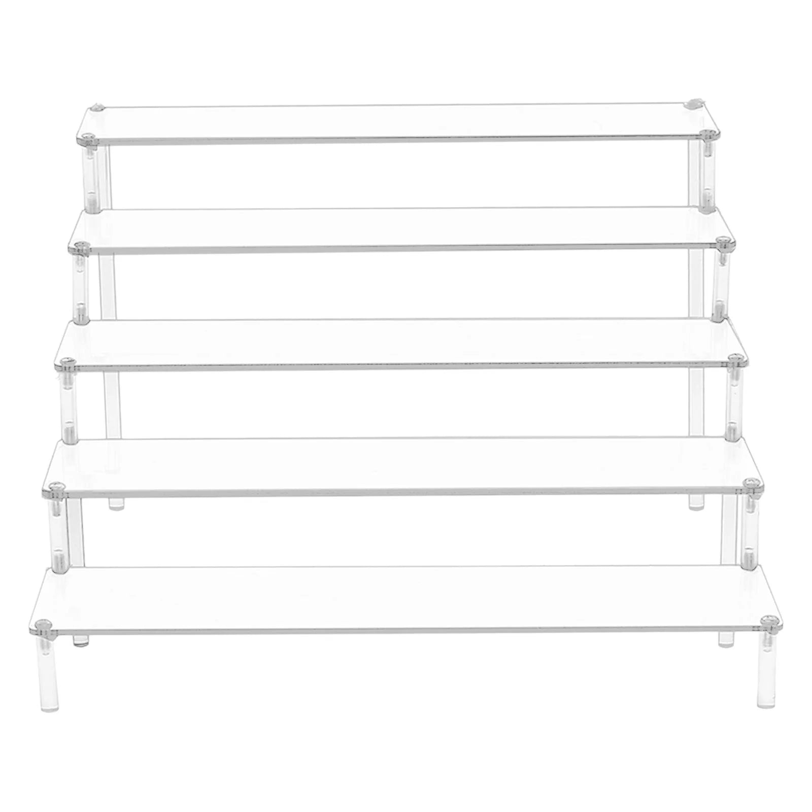 Acrylic Rack Storage Organizer Display Stand Countertop Riser N5218
