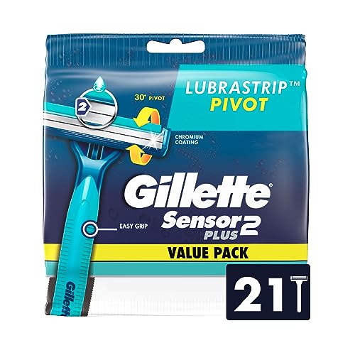 Sensor2 Plus Fixed Disposable Razor, 10 Count (Pack of 3) Blue N416