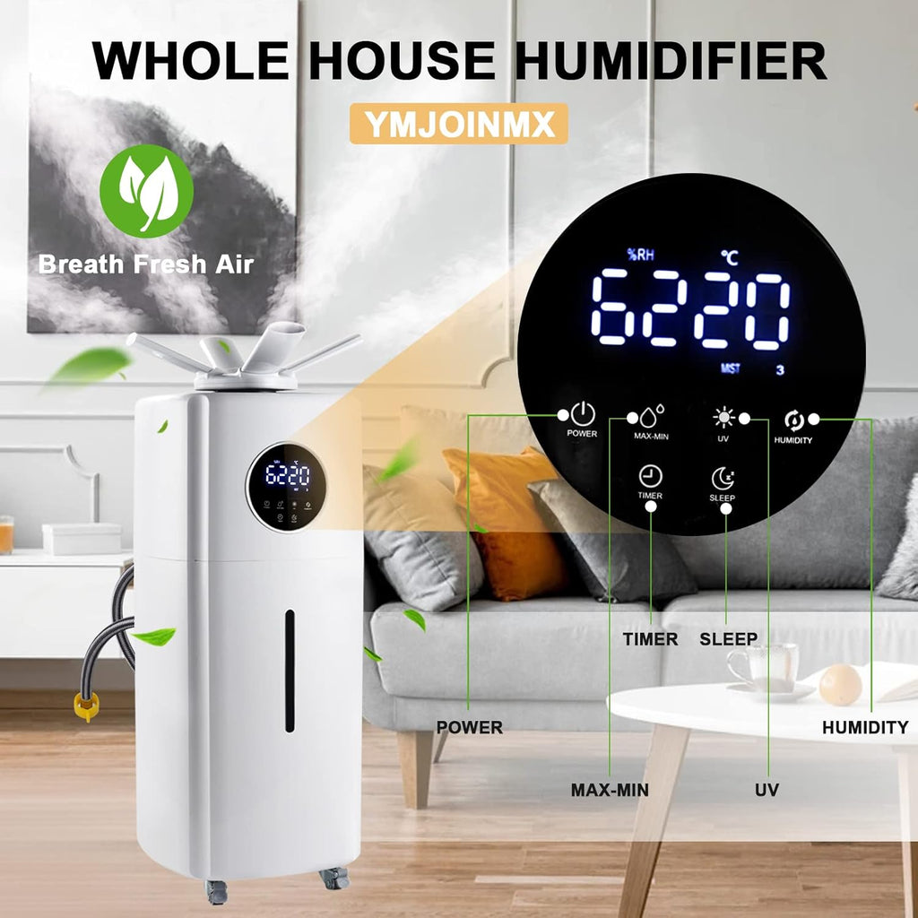 6Gals Water Tank Max 2000ml/h Mist Output Faucet Filling Humidifier 110V C334