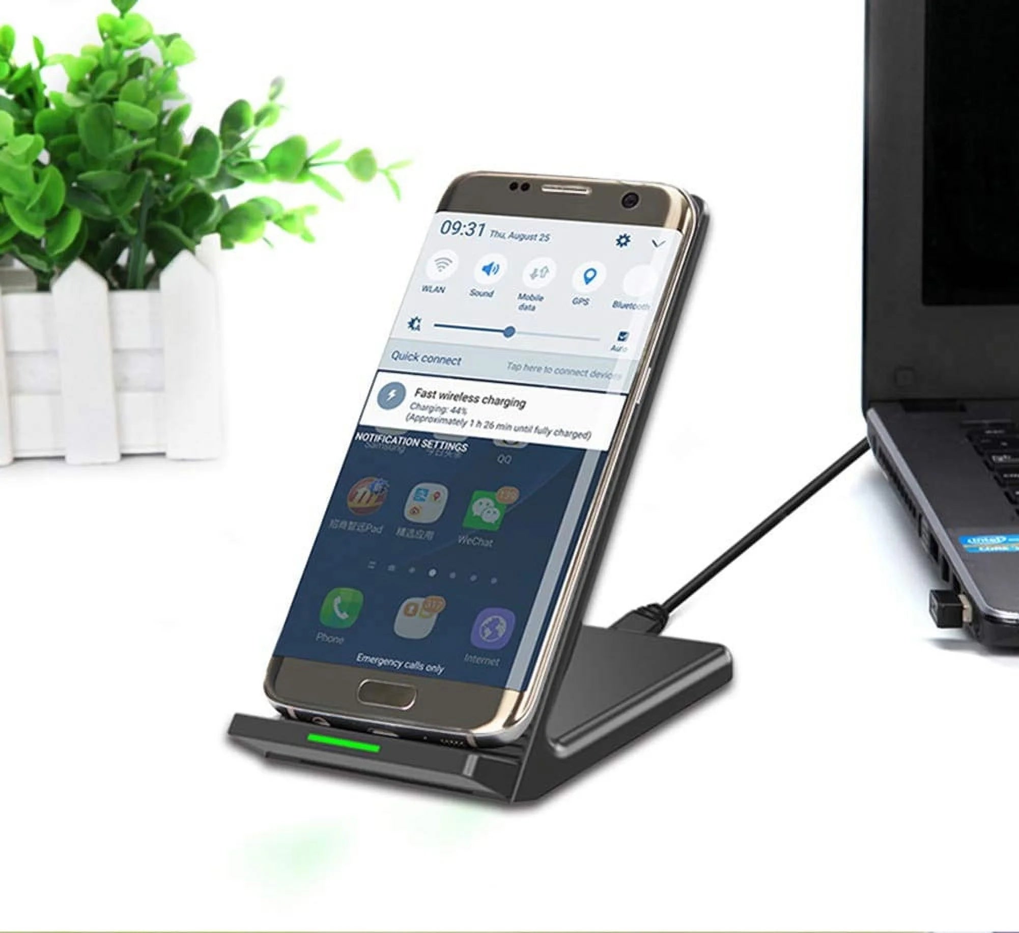 Wireless Charger Stand Charging Pad for Galaxy S24 T7761