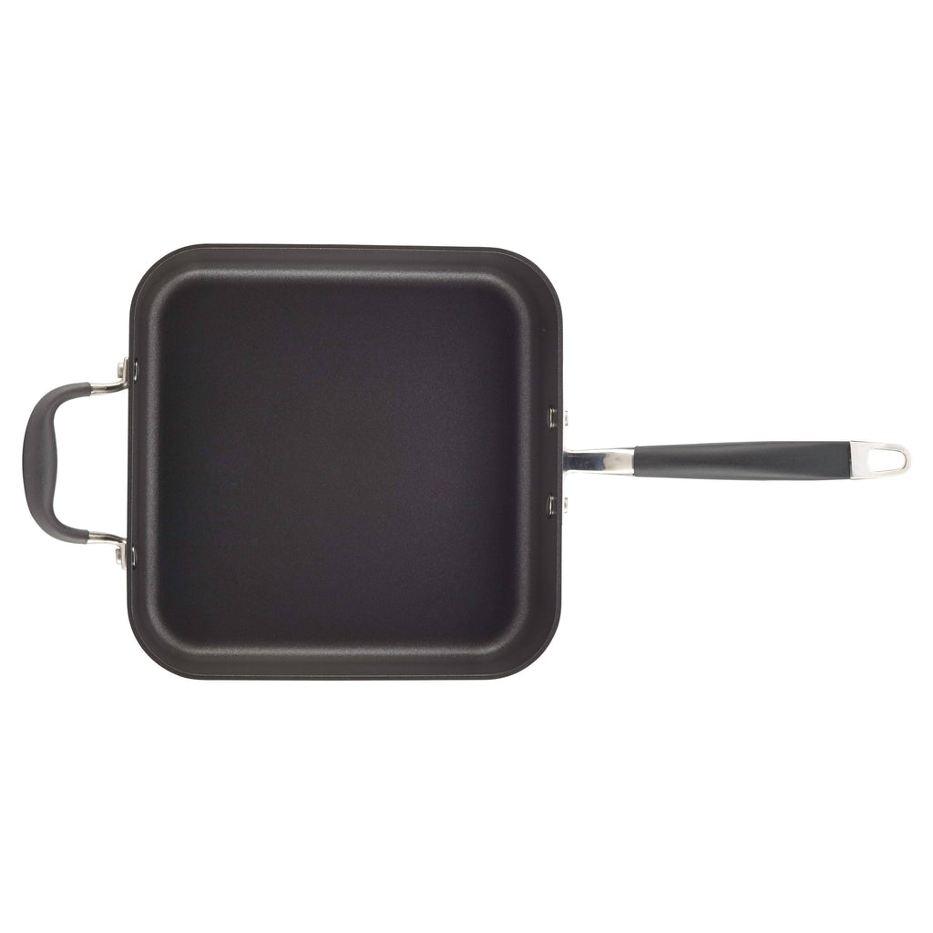 Hard-Anodized Nonstick 4-Quart Covered Square Saute F8898
