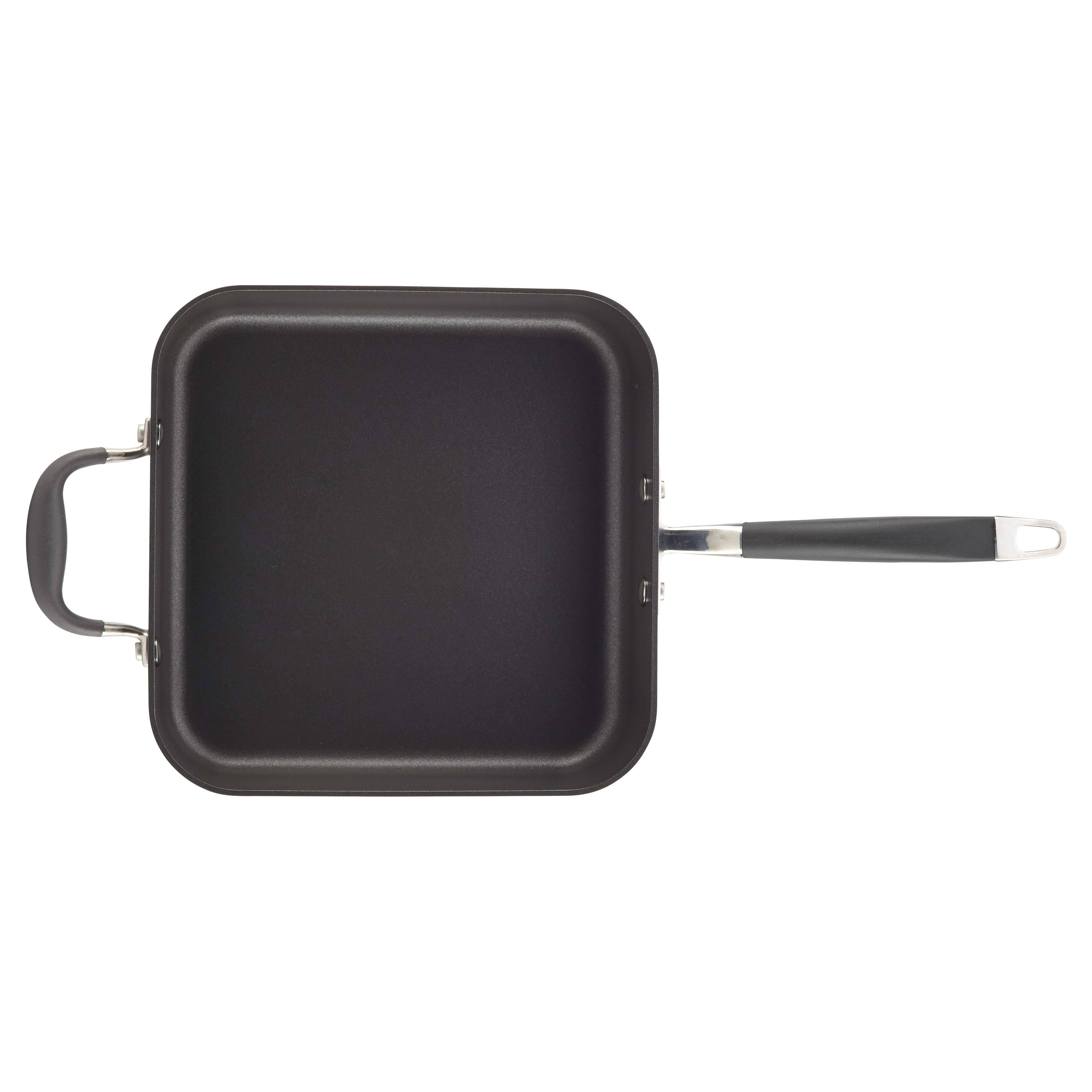 Hard-Anodized Nonstick 4-Quart Covered Square Saute F8898