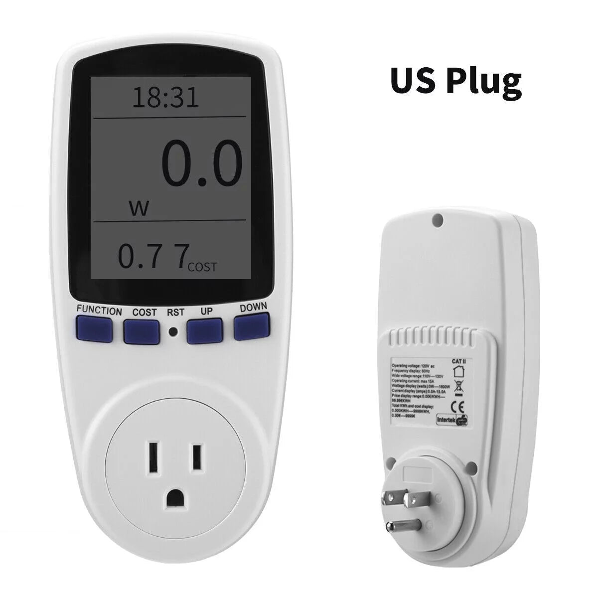 Plug-in Socket Watt Meter Power Analyzer M118513