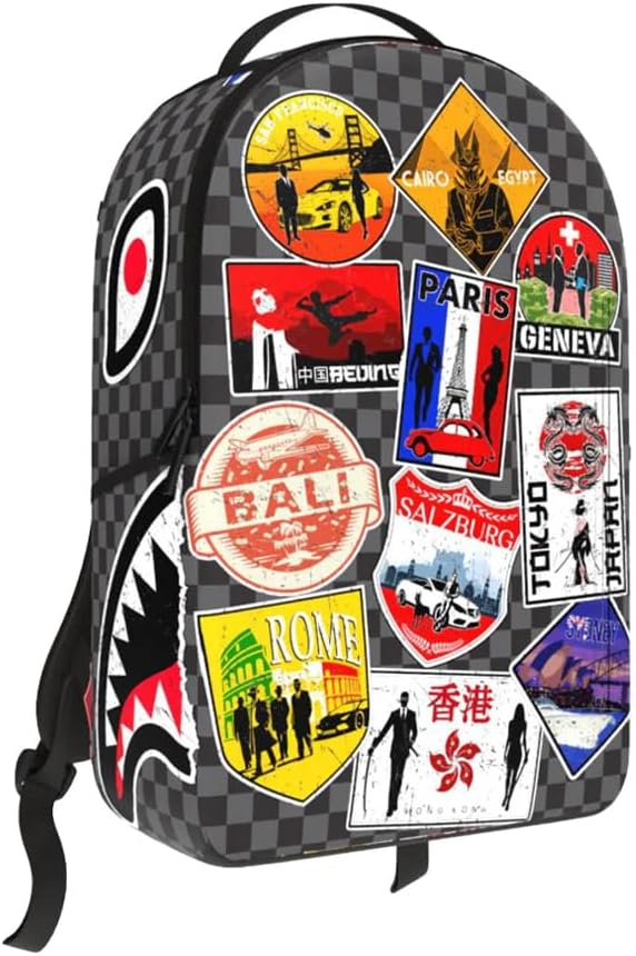 Sprayground Global Mogul Lost Ticket DLXSV Backpack G8419