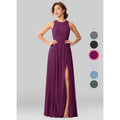 Floor-Length Chiffon Bridesmaid Dresses C332031