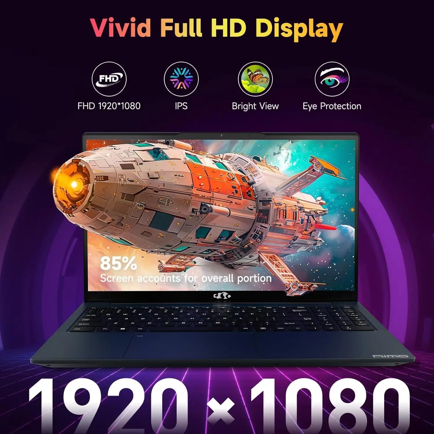 15.6" FHD Laptop 32GB RAM 1TB SSD AMD Ryzen 5 3500U Processor Blue G158627