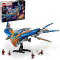 Buildable Starship Toy with 4 Super Hero Minifigures R680