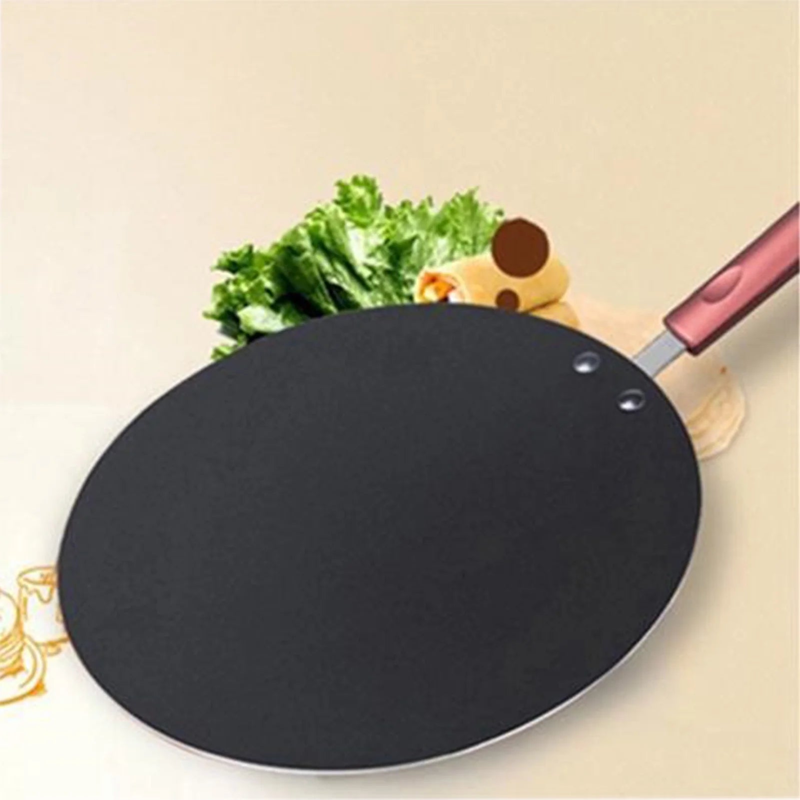 Pancake Pan Crepe Maker Griddle Pan with Spreader & Spatula E263444