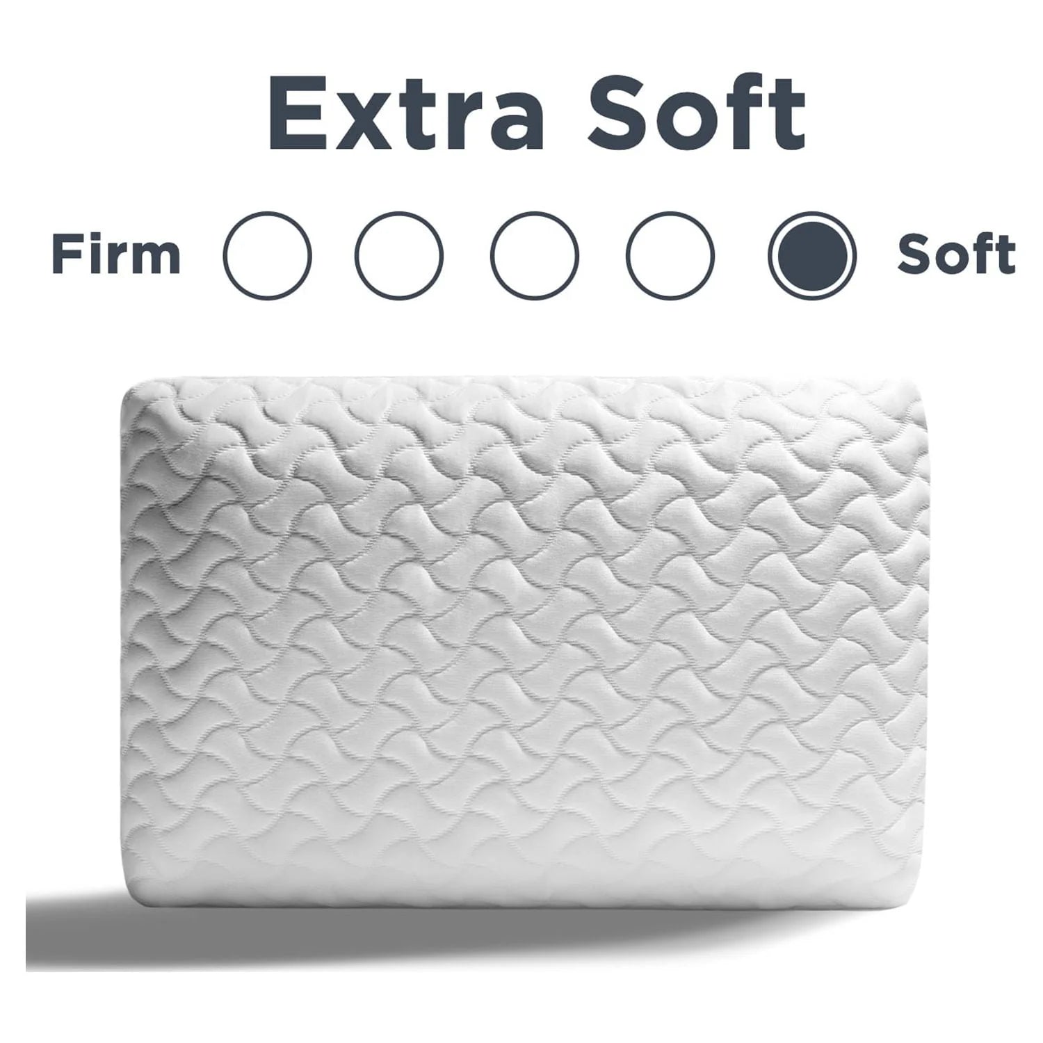 Queen 2 Pack Memory Foam Bed Pillow W4029