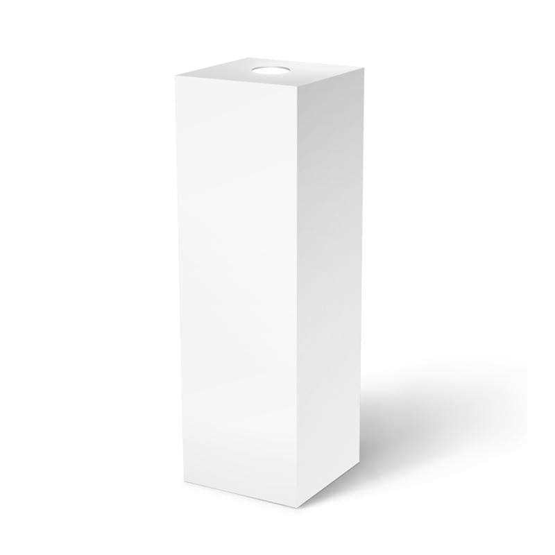 White Pedestal Laminate M1582