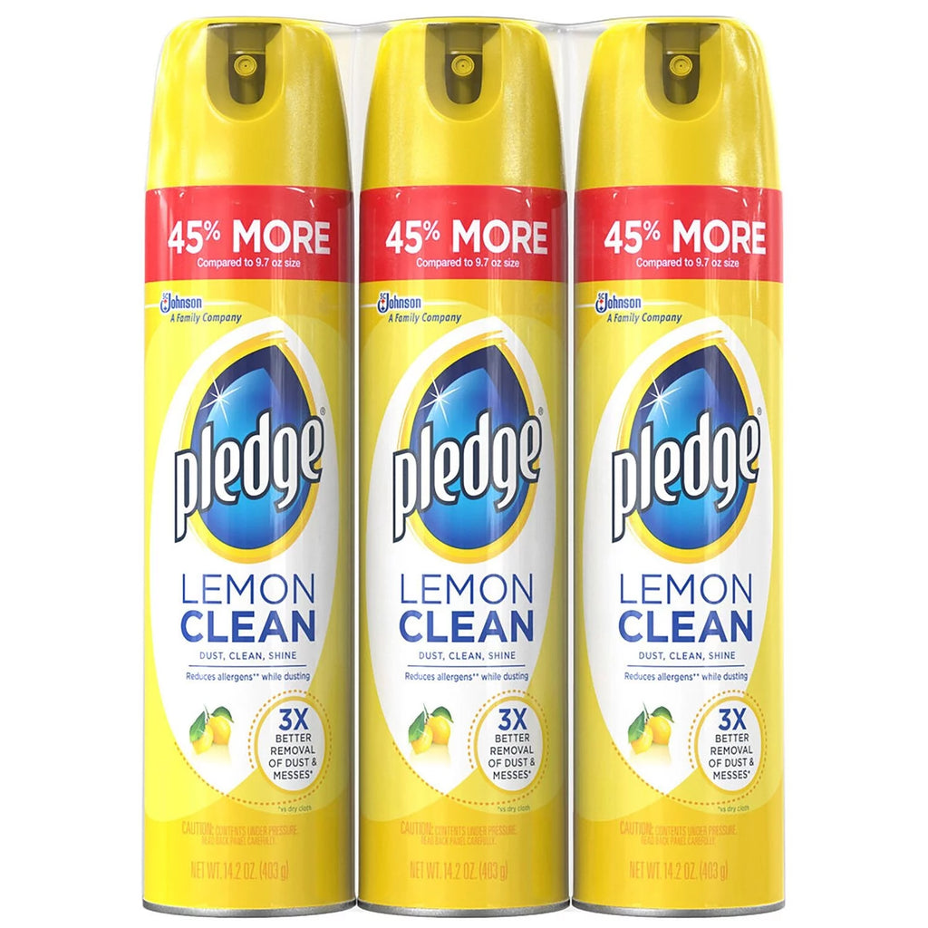 Lemon Furniture Cleaner, 14.2 Oz, 3 Ct Z1677