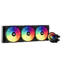 Liquid Cooling System CPU Water Cooler with 120mm PWM RGB Fans Q352257