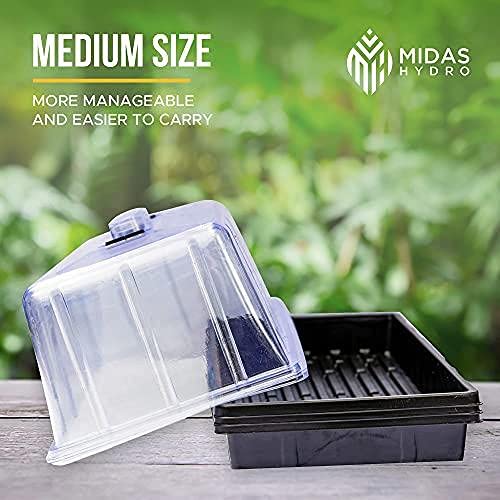 3 Pack 1020 Trays with Humidity Domes C442820