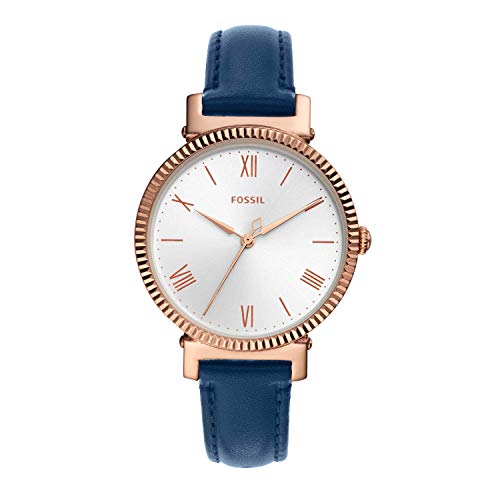 Women's Watch with Stainless Steel Bracelet or Genuine Leather Band J5083
