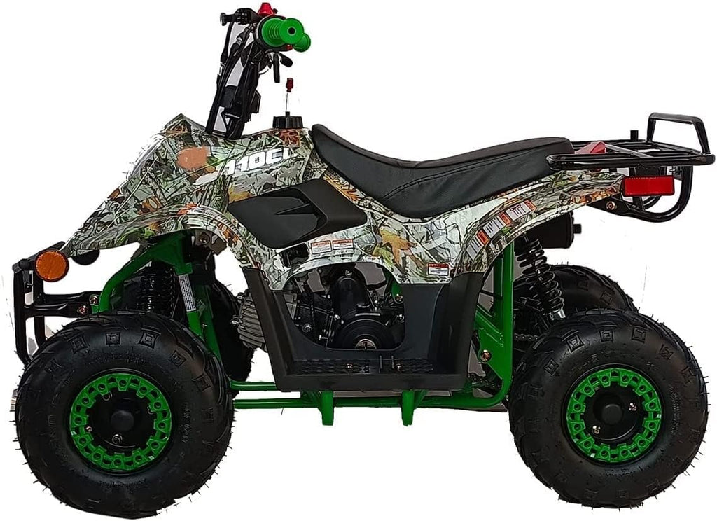 110cc Gas ATV Youth 4 Wheeler New Tree Camo N61390