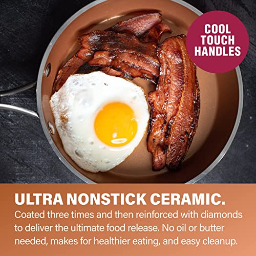 10” Nonstick Fry Pan with Lid U343