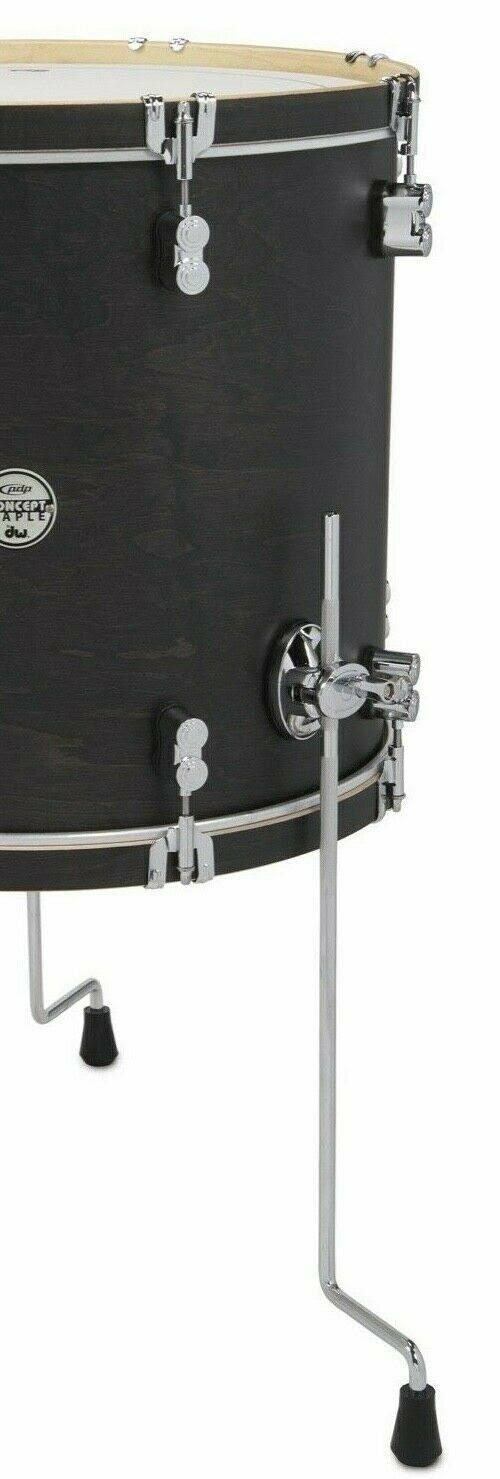 16x18 Floor Tom Ebony Stain H144