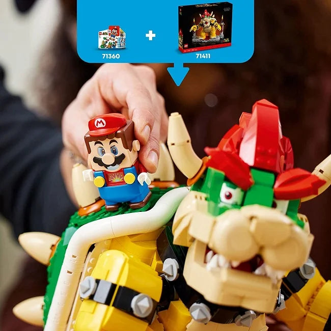 Super Mario The Mighty Bowser Building Toy Set W81436