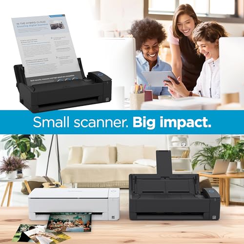 White Double-Sided Color Document Scanner with Auto Document Feeder M78528