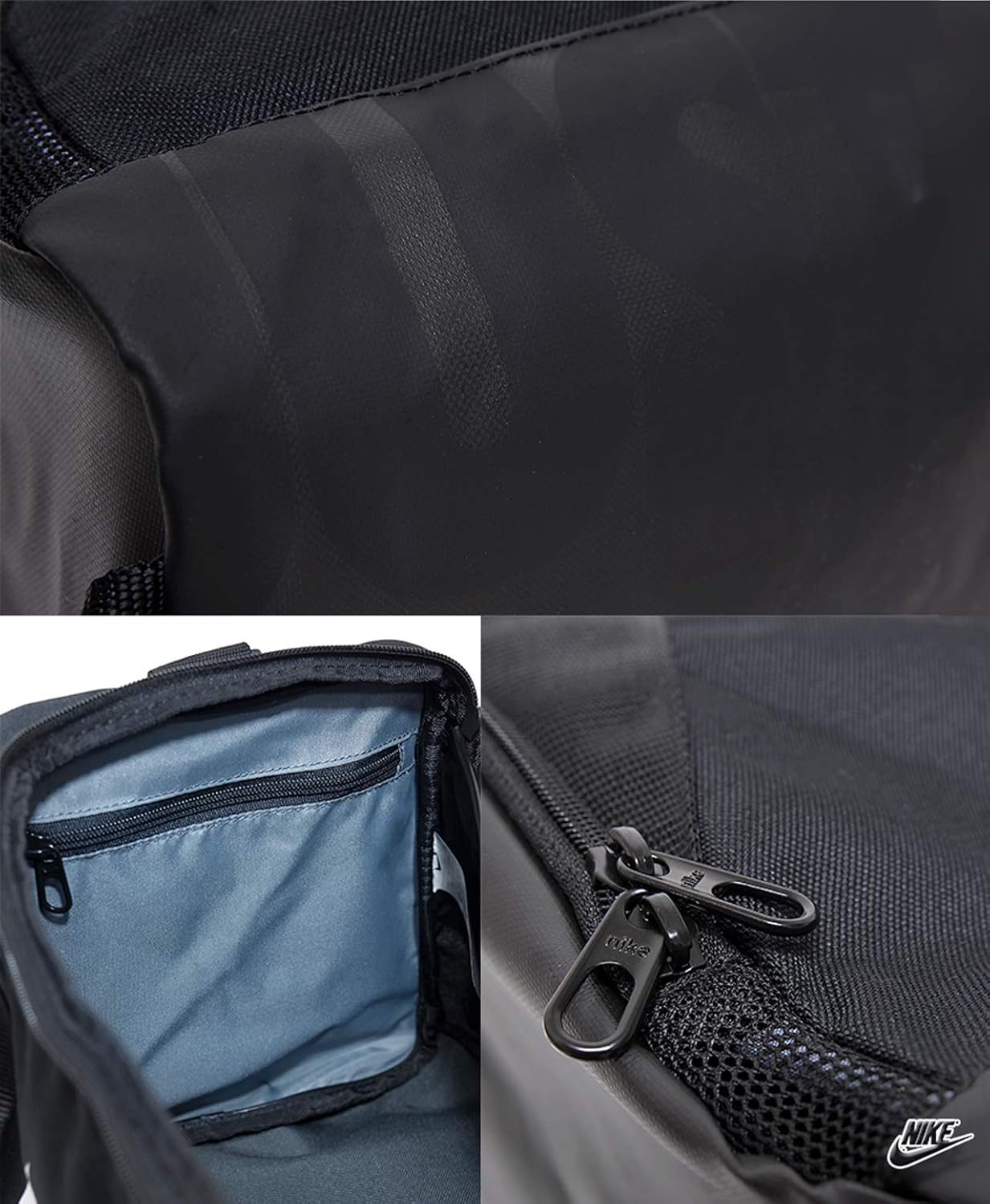 Extra-Small Black White Training Duffel Bag L9520