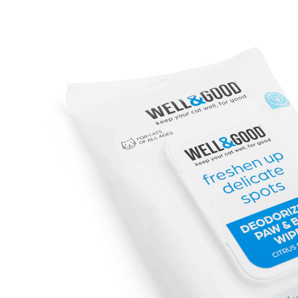 Deodorizing Paw and Bum Wipes D6726