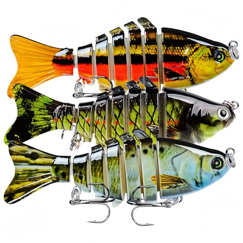 Lifelike Slow Sinking Swimbait Fishing Lure C2839