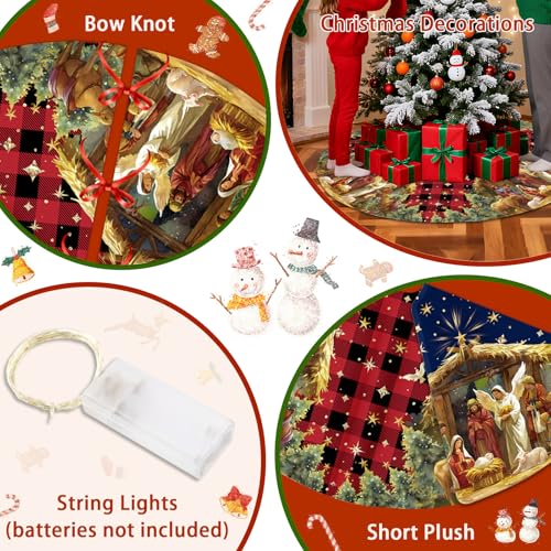 Christmas Tree Skirt 36 Inch Q123