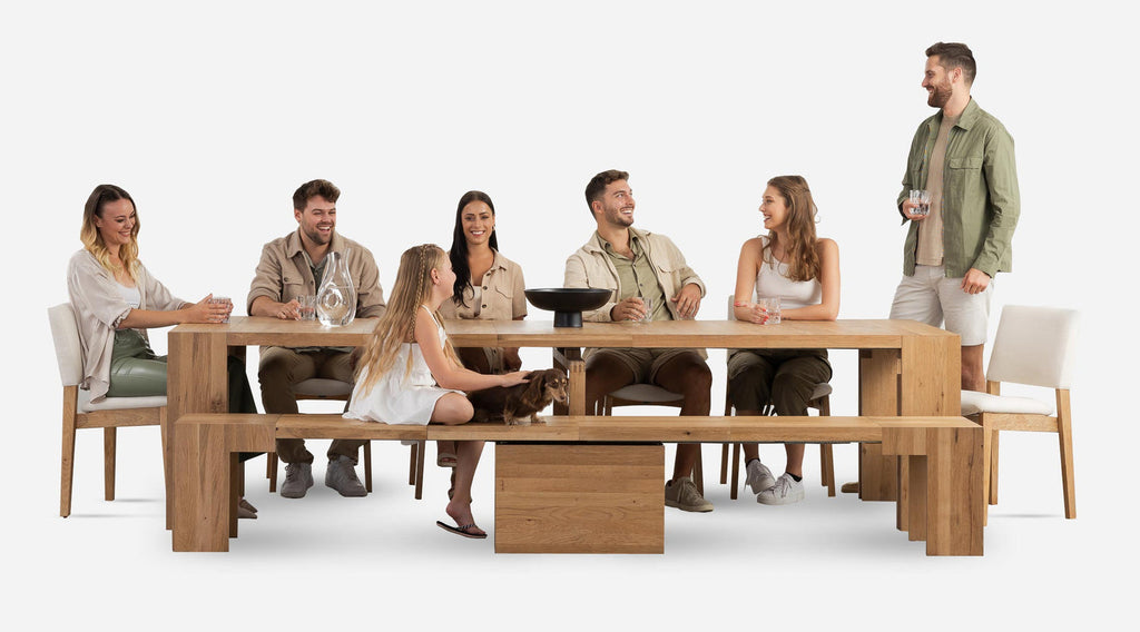 6 in 1 Long Banquet Table for 12 People M62894
