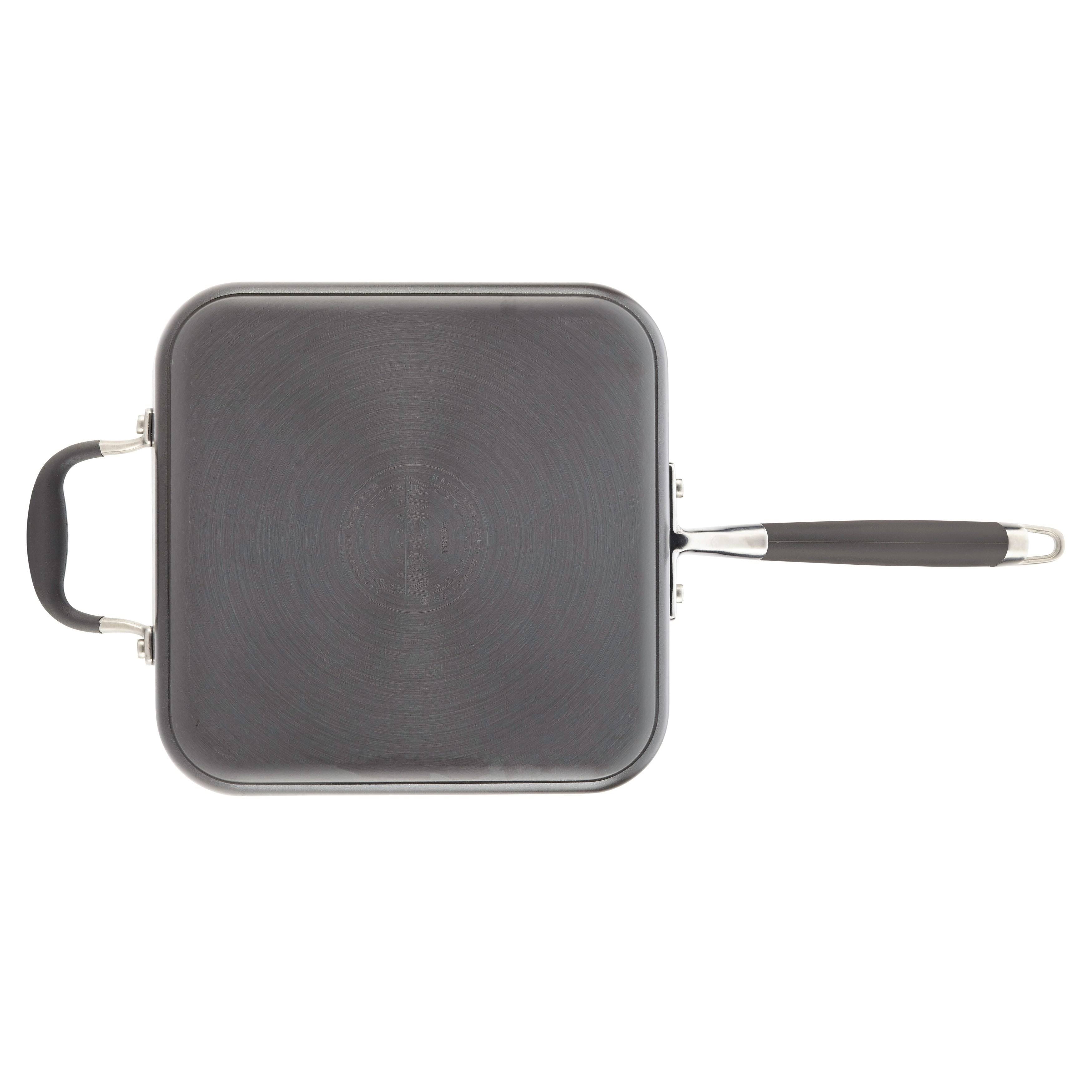 Hard-Anodized Nonstick 4-Quart Covered Square Saute F8898