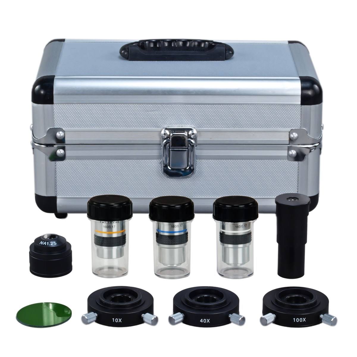 40X-2000X Digital Binocular Phase Contrast Compound Microscope with Built-in 3.0MP USB B946