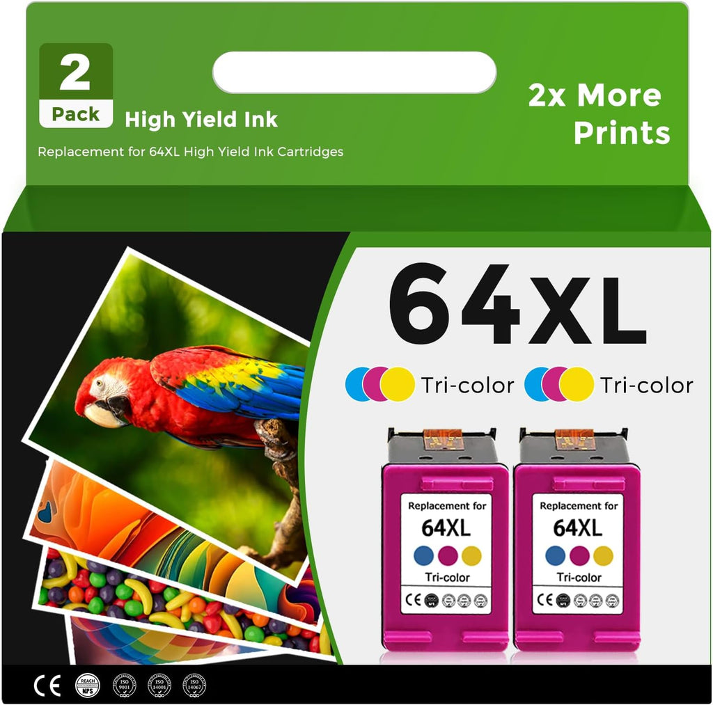 Remanufactured Tri-Color Ink Cartridge 2-Pack X22251