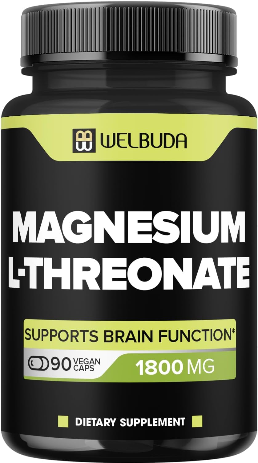 Magnesium L-Threonate Capsules 90 Capsules F727