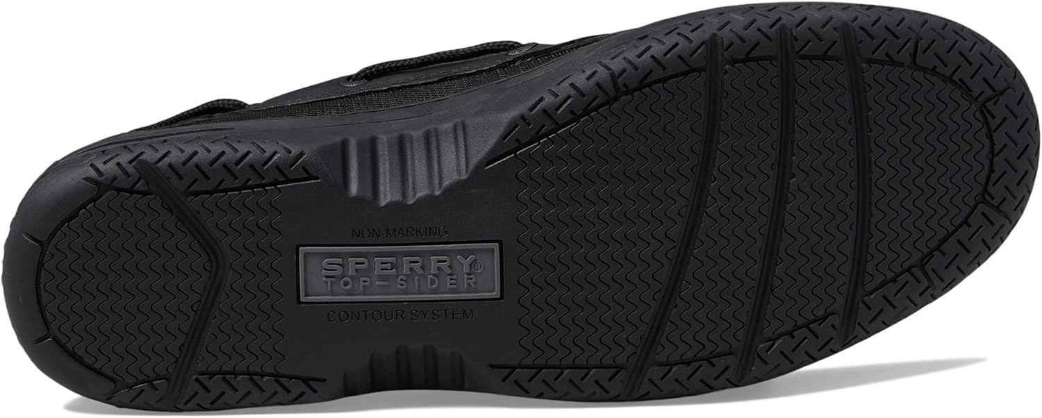 Black 3-Eye Boat Shoe E135111