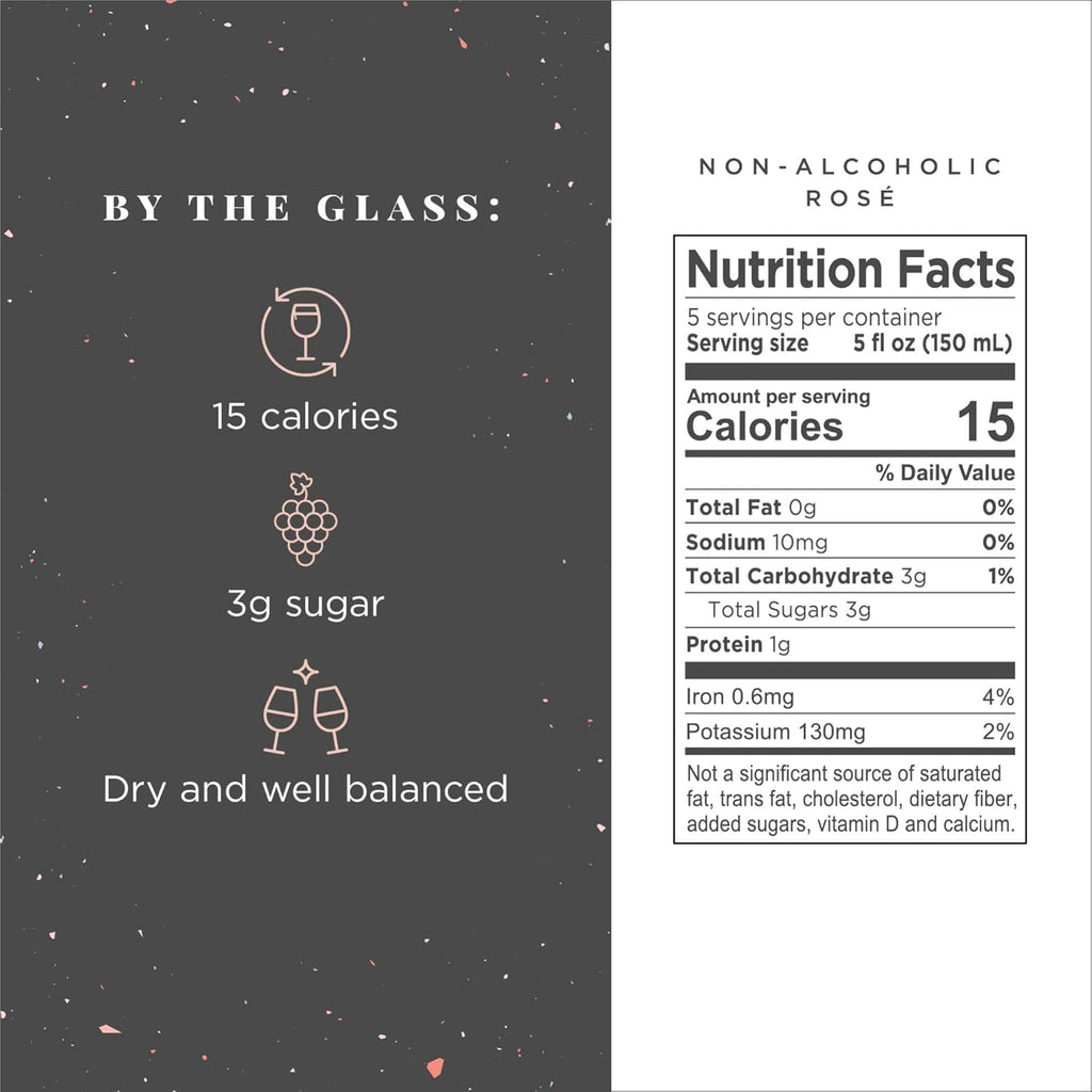 Non-Alcoholic Rose´ Wine, 750 ml (1 Bottle) P46199