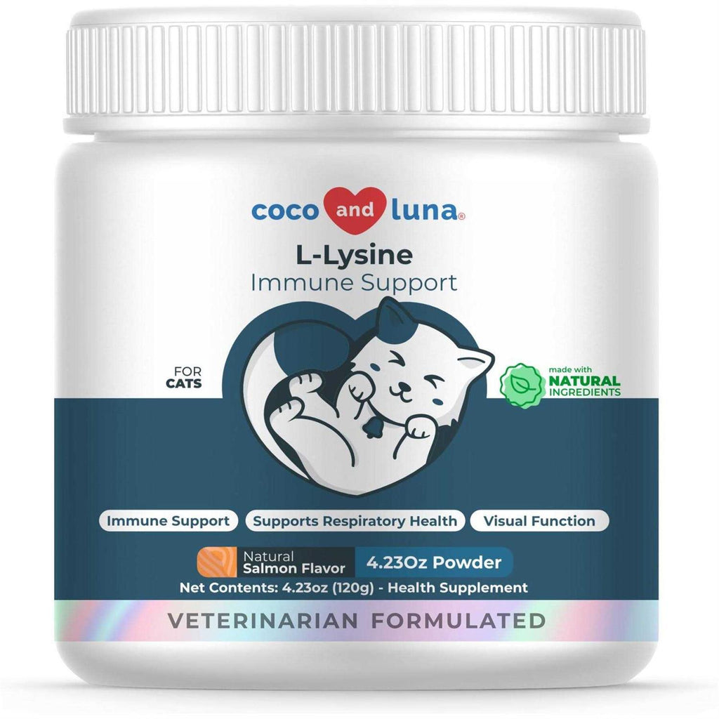 L-Lysine Salmon Flavor Powder Cat Supplement C494