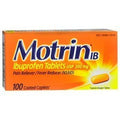 6 Pack Motrin IB Coated Caplets 100 ea R5585