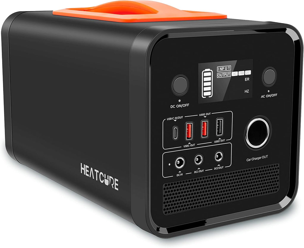 Portable Power Station 600W 604Wh Lithium Battery with 4 AC Outlets G55115