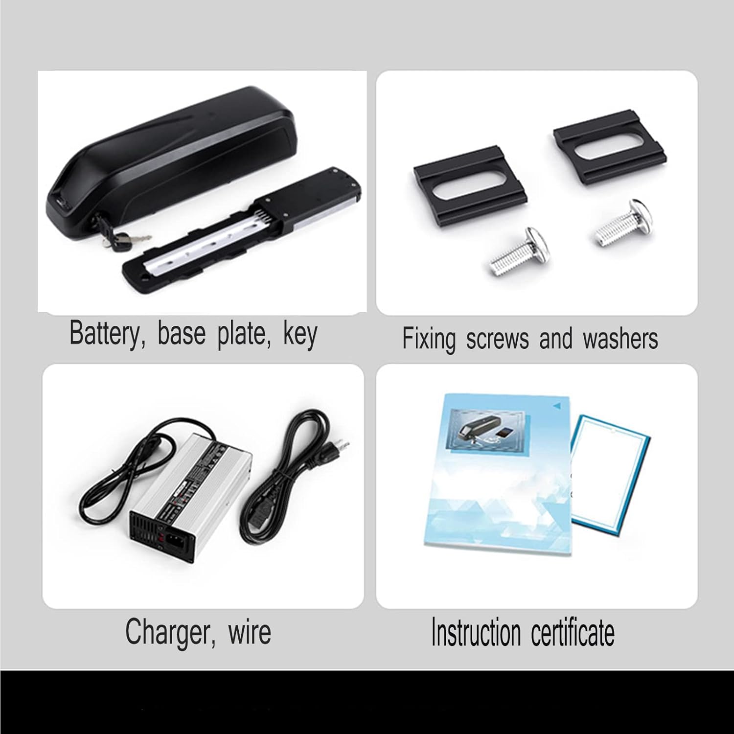 36V 10Ah 15Ah 20Ah Ebike Battery with Waterproof Case H5150