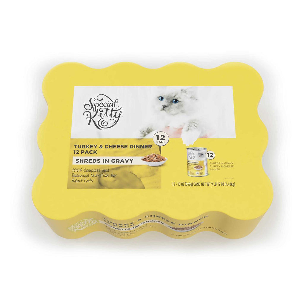 Turkey Cheese Wet Cat Food Multi-Pack V752944