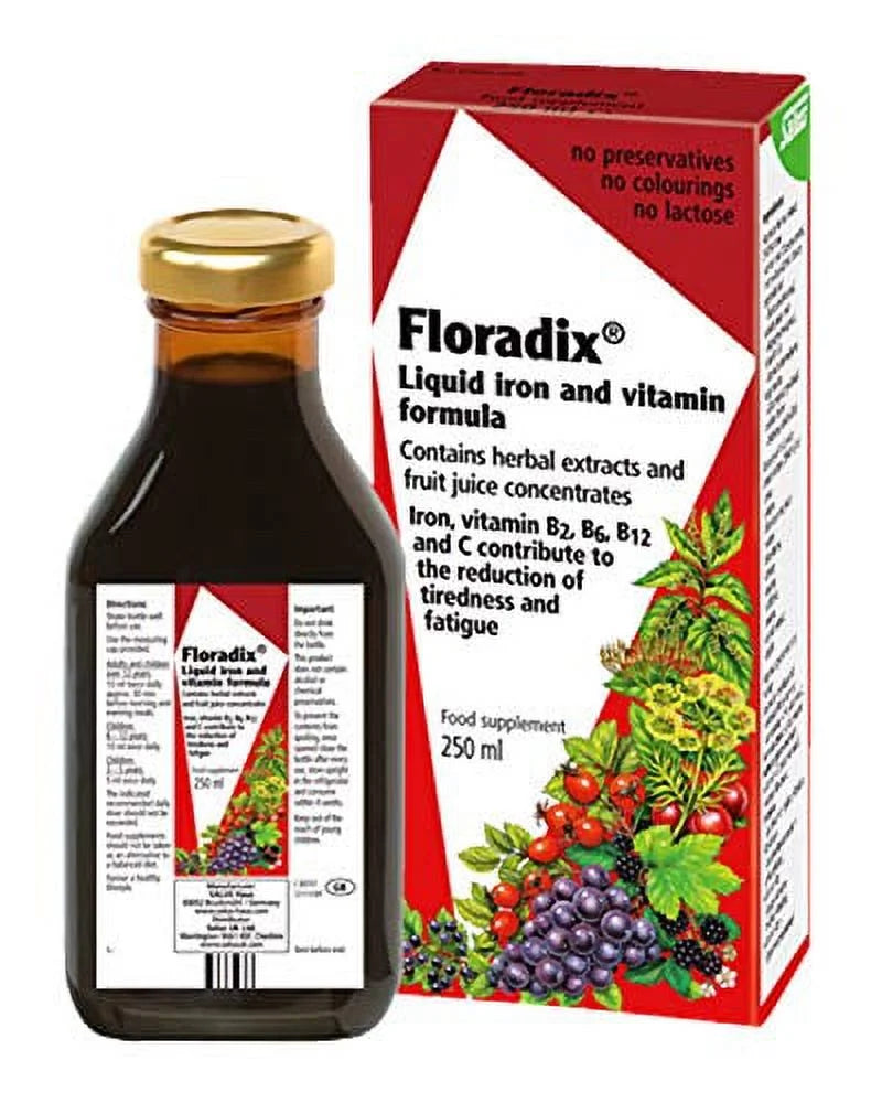 Liquid Iron and Vitamin Formula 8.5 fl.oz. - 250 ml. (3 Pack) V965
