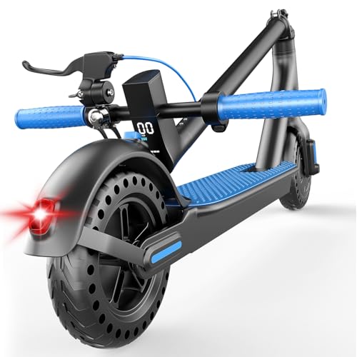 Peak 500W Motor 19MPH 21 Miles Range 8.5" Solid Tires Foldable Electric Scooter B9669
