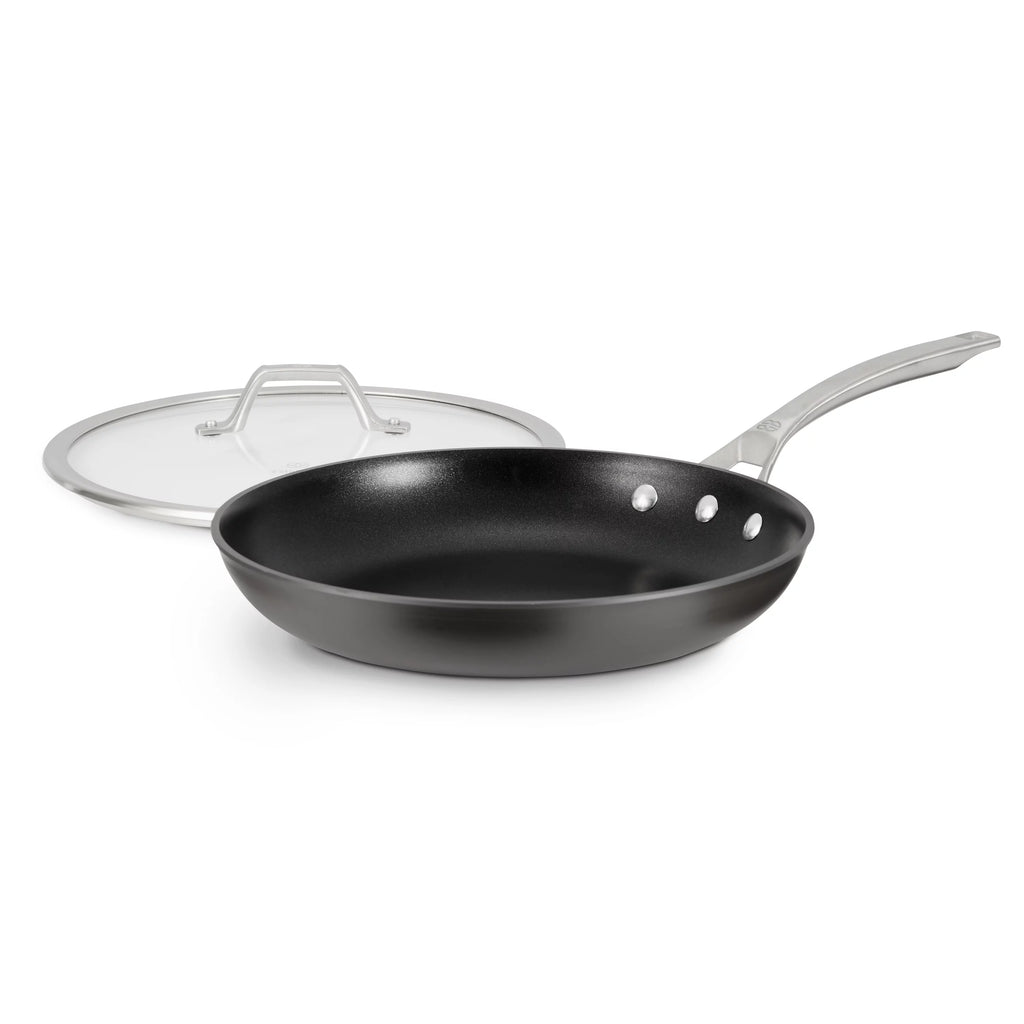 Hard-Anodized Nonstick 12-Inch Fry Pan with Cover X803