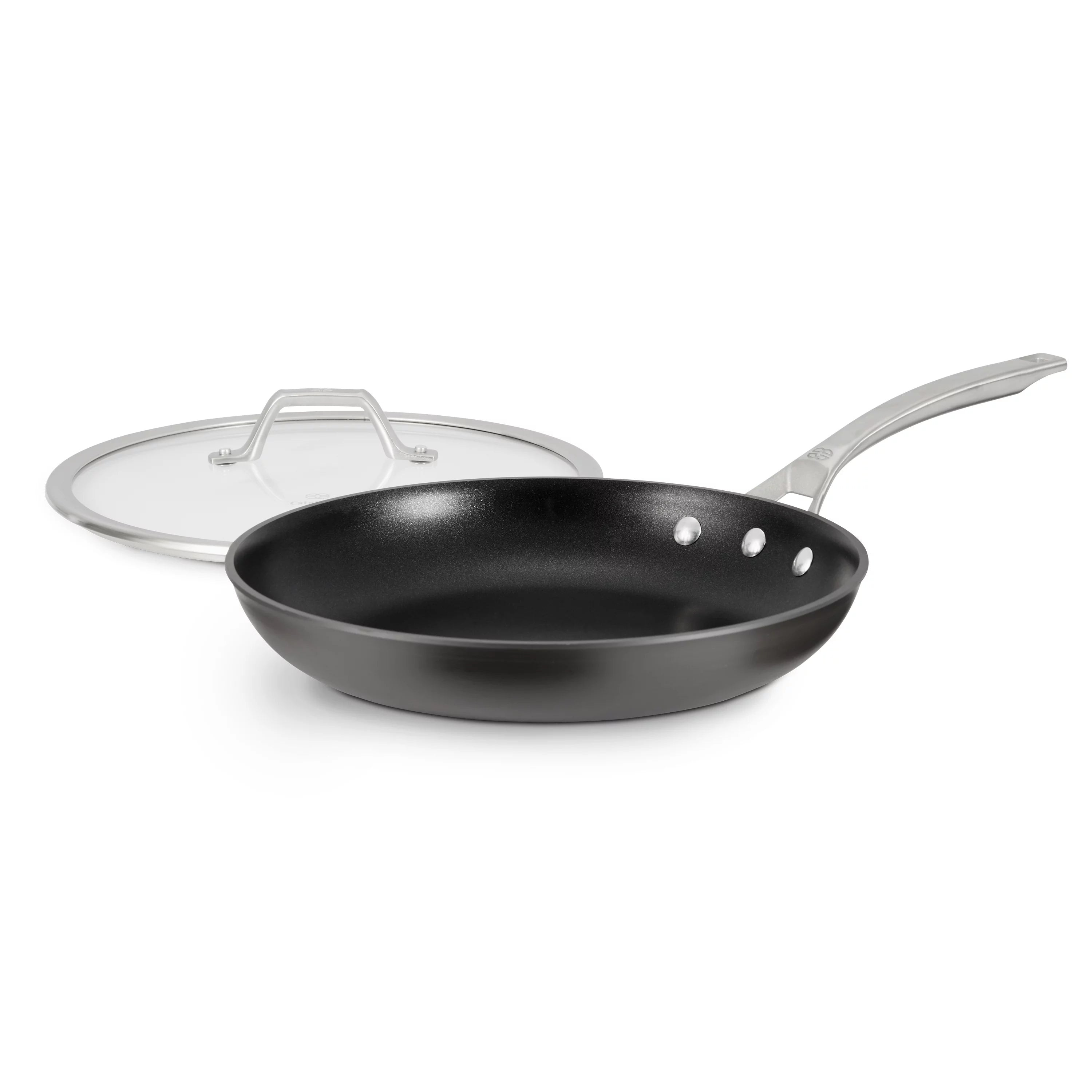 Hard-Anodized Nonstick 12-Inch Fry Pan with Cover X803