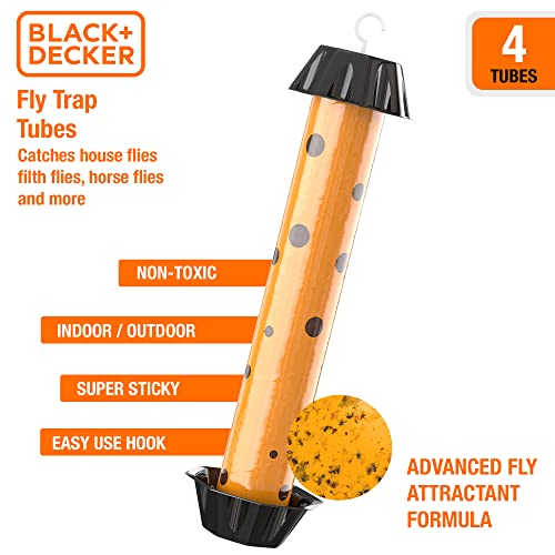 4 Pack Hanging Fly Sticky Trap Sticks B9485