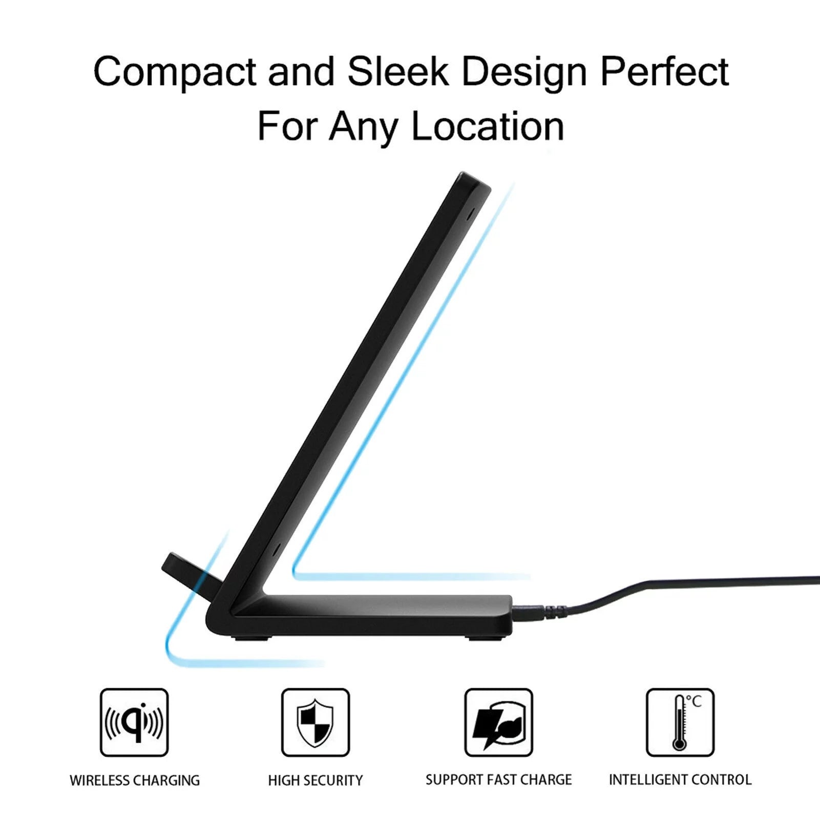 Wireless Charger Stand Charging Pad for Galaxy S24 T7761