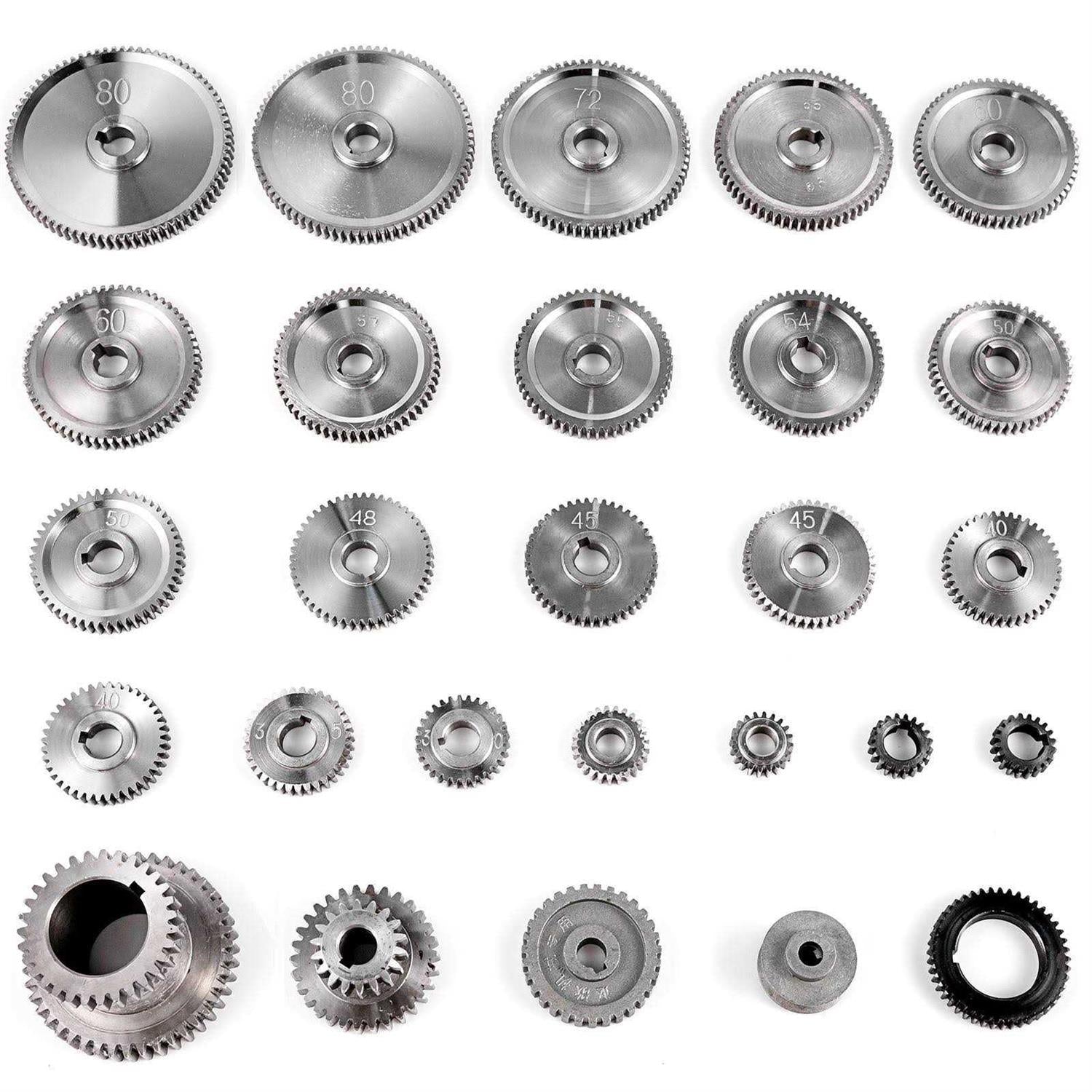 27PCS Metal Lathe Gears K282749
